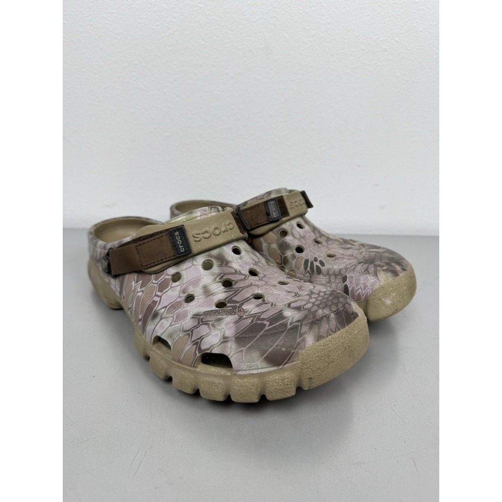 Iconic Crocs Offroad Sport Clogs Mens 12 Kryptek Highlander Camo Off-road Shoes
